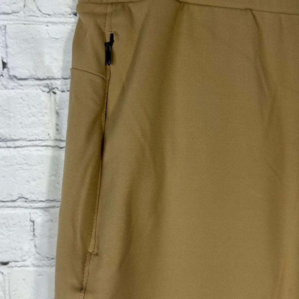 Public Rec Pants Mens 38x30 Gamechanger Brown Stretch‎ Athletic Drawstring
